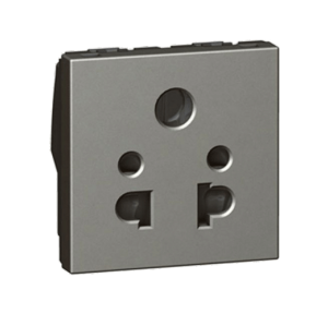 Legrand Arteor 2M Indian Standard Socket, 6A, 5736 70